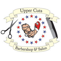 Uppercuts Barbershop & Salon Logo